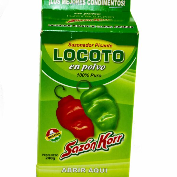 Locoto en Polvo SAZON KORR 8gr