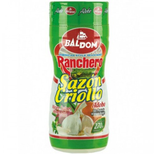 Sazón Ranchero S/Pimienta T/Verde 270 gr
