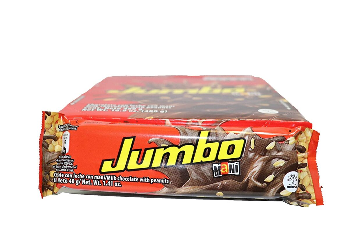 Chocolatina JUMBO Jet Maní 40gr