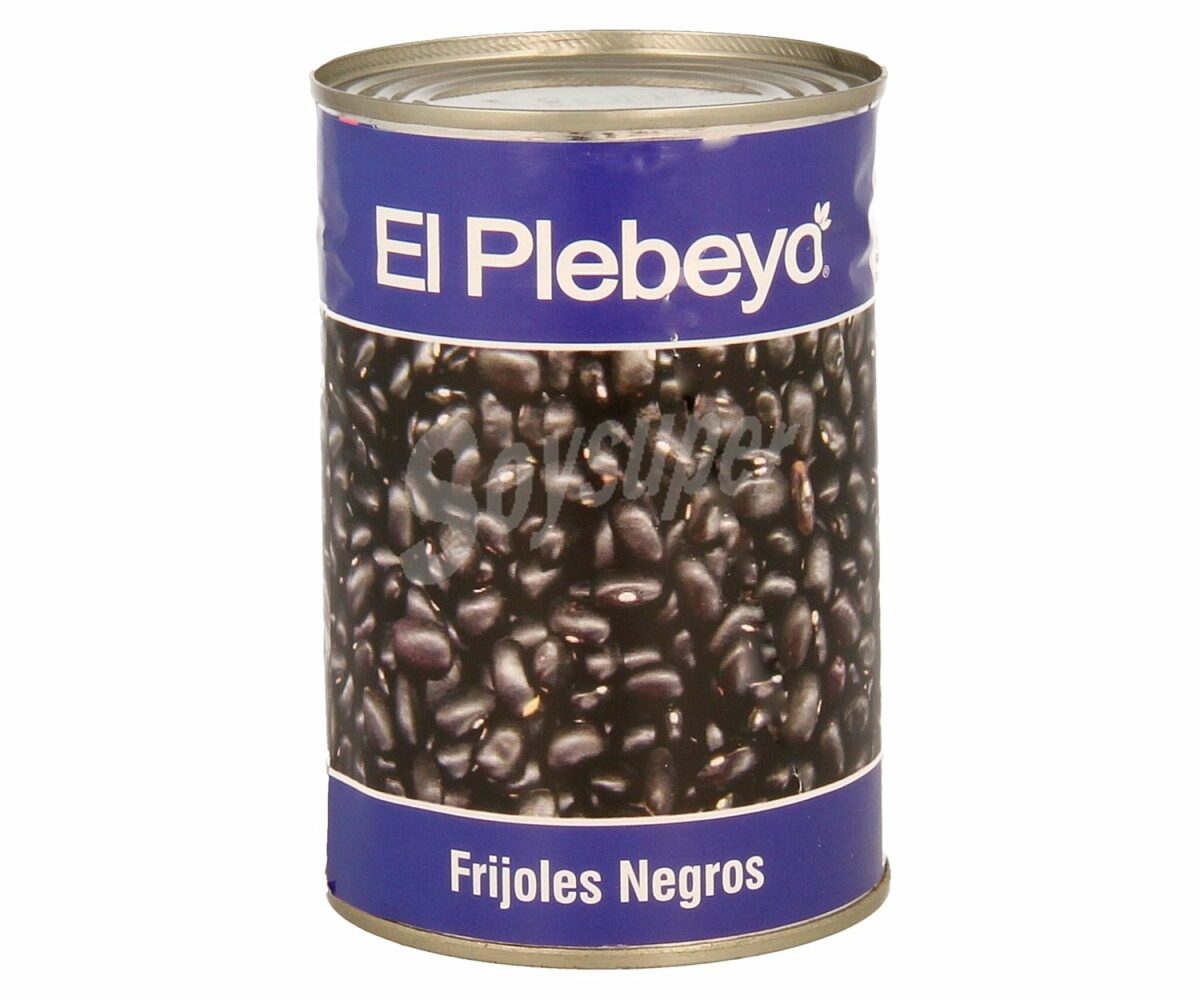 Frijol Negro El Plebeyo 425gr