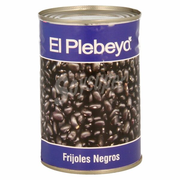 Frijol Negro El Plebeyo 425gr