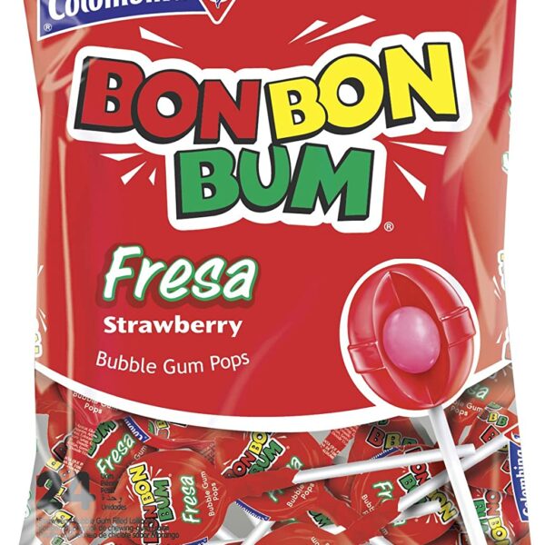 BON BON BUM bolsa de Fresa 24u