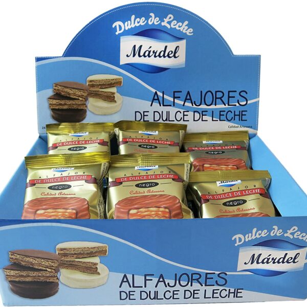 Alfajor Márdel Negro Caja x24