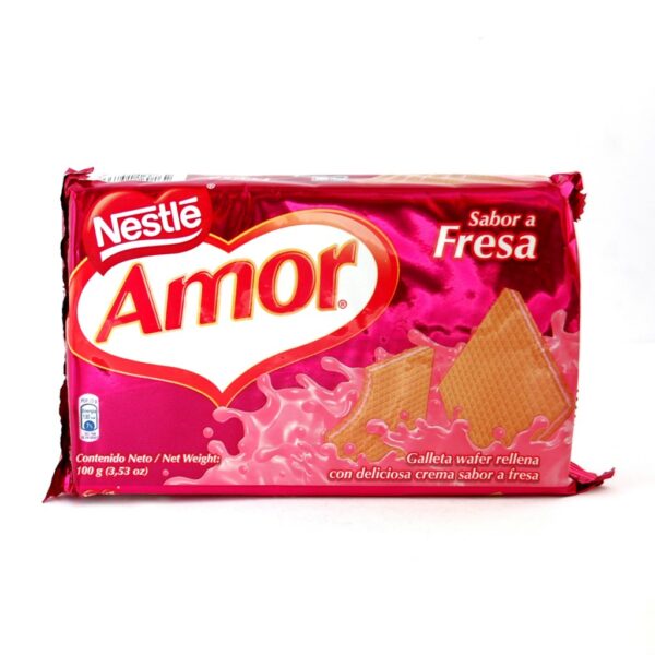Galleta Amor de fresa 100gr