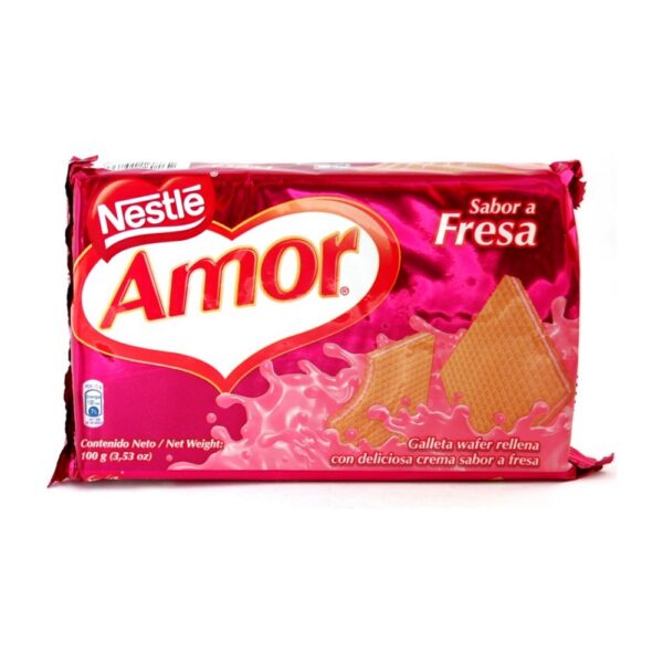 Galleta Amor de fresa 100gr